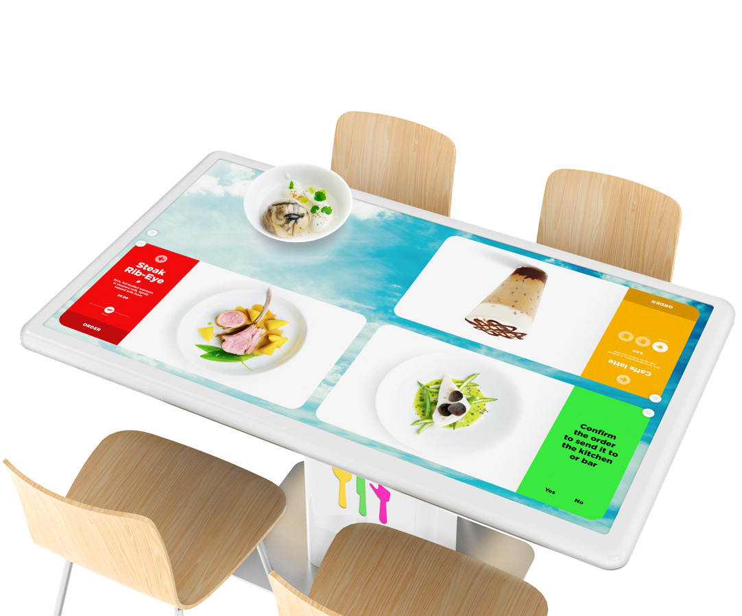 Interactive Restaurant Table